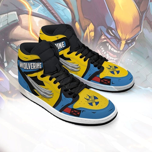 Wolverine Air Jordan 1 High Top Shoes