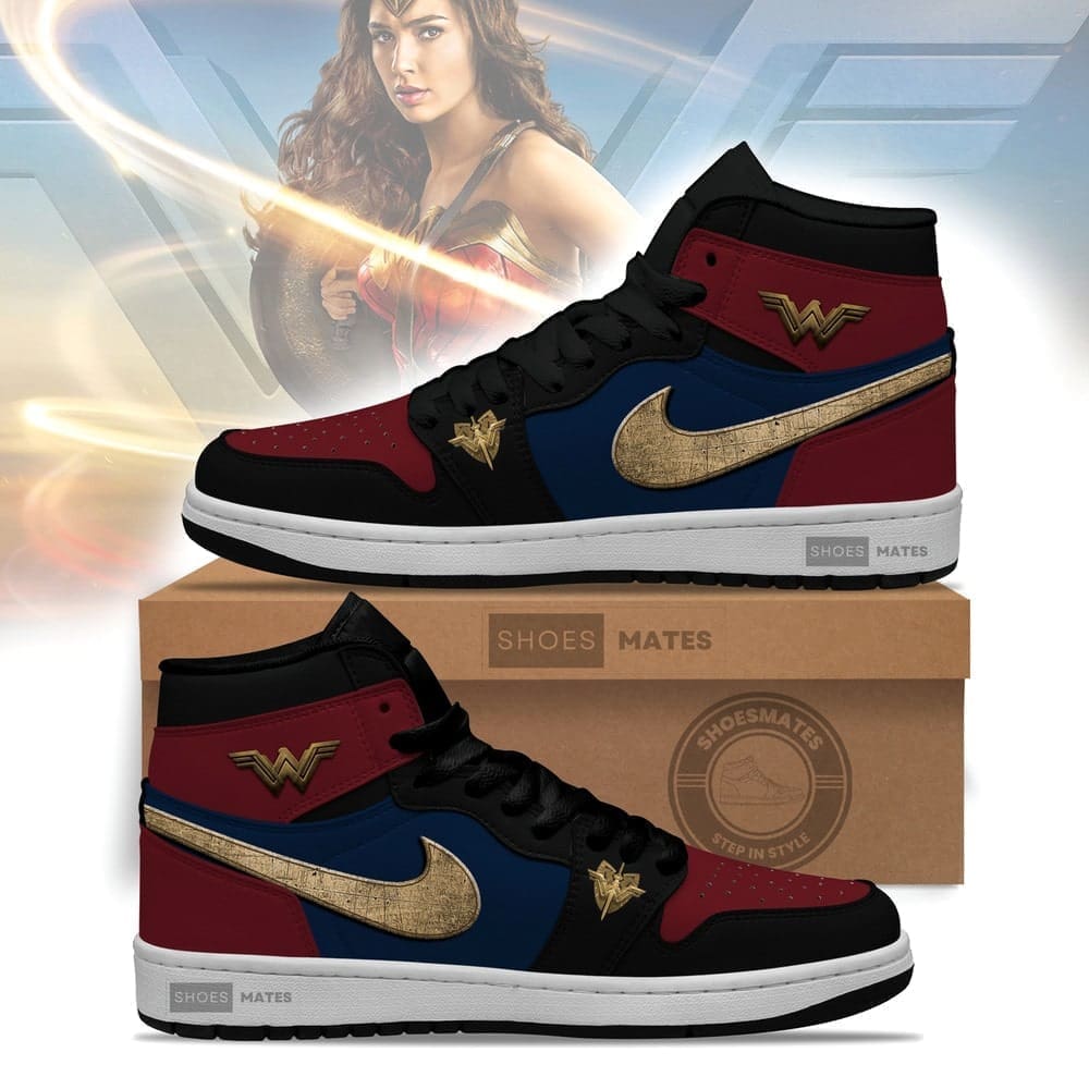 Wonder Women AJ1 High Top Shoes