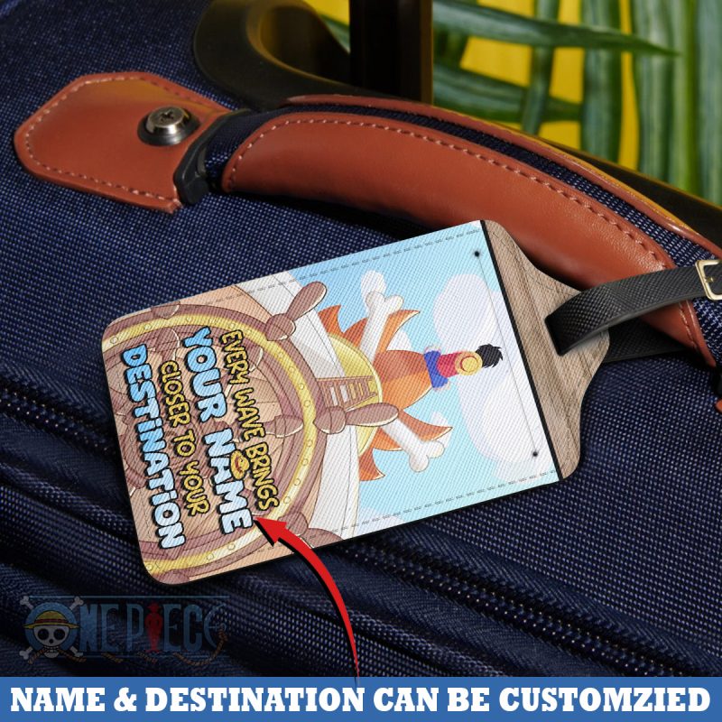 Every Wave Brings You Closer To - One Piece Personalized Luggage Tag - Image 2