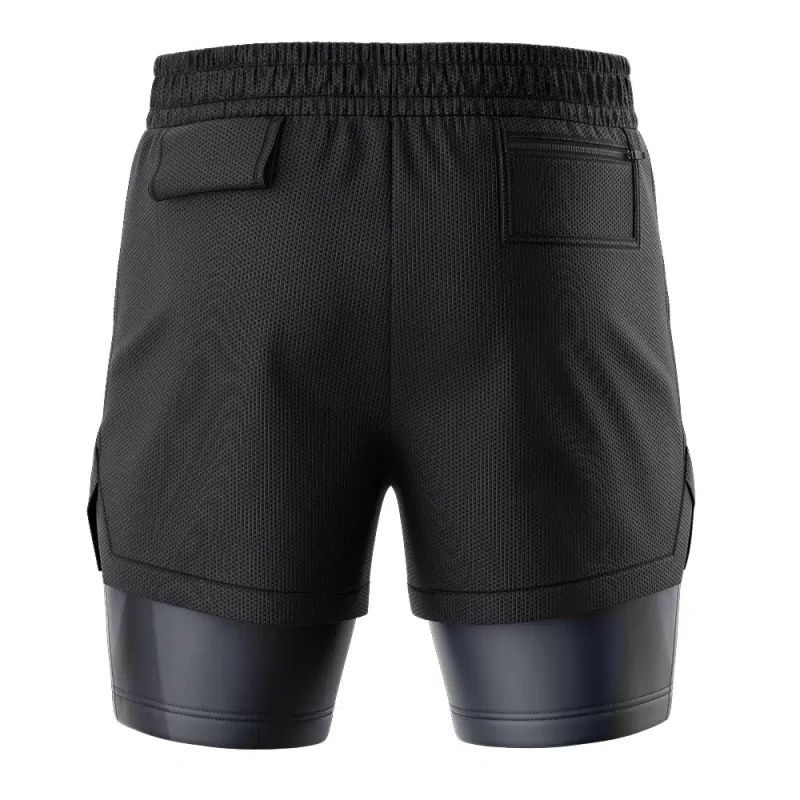 Foxnfish Batman DC Comics 2-in-1 Performance Shorts - Image 4