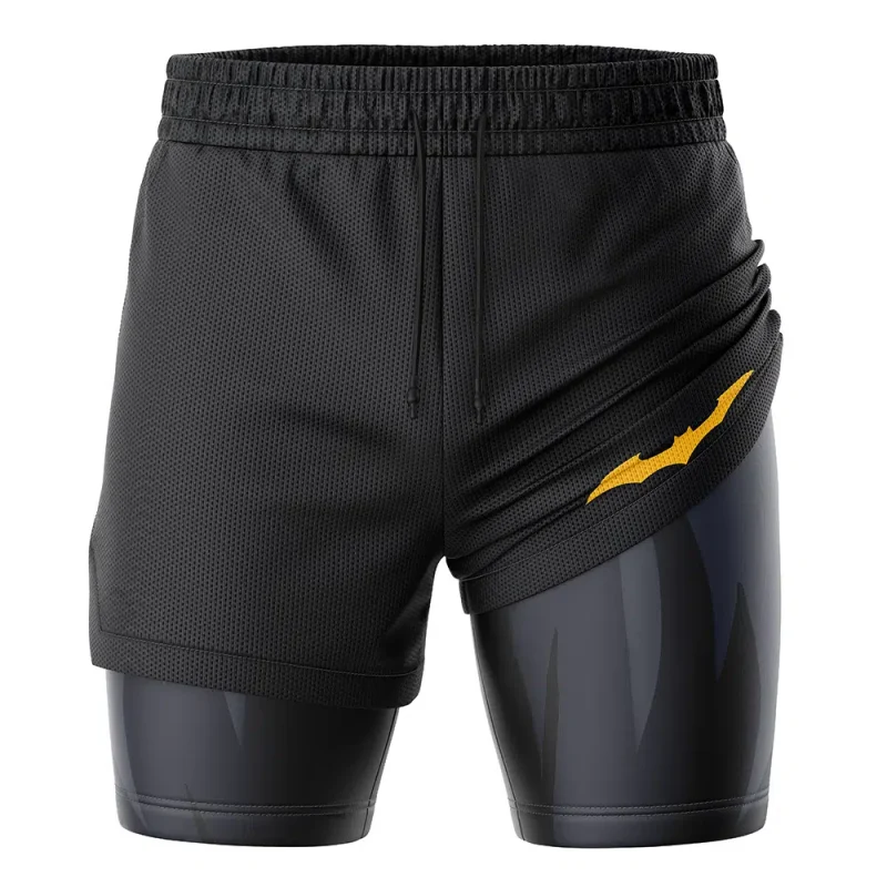 Foxnfish Batman DC Comics 2-in-1 Performance Shorts - Image 3