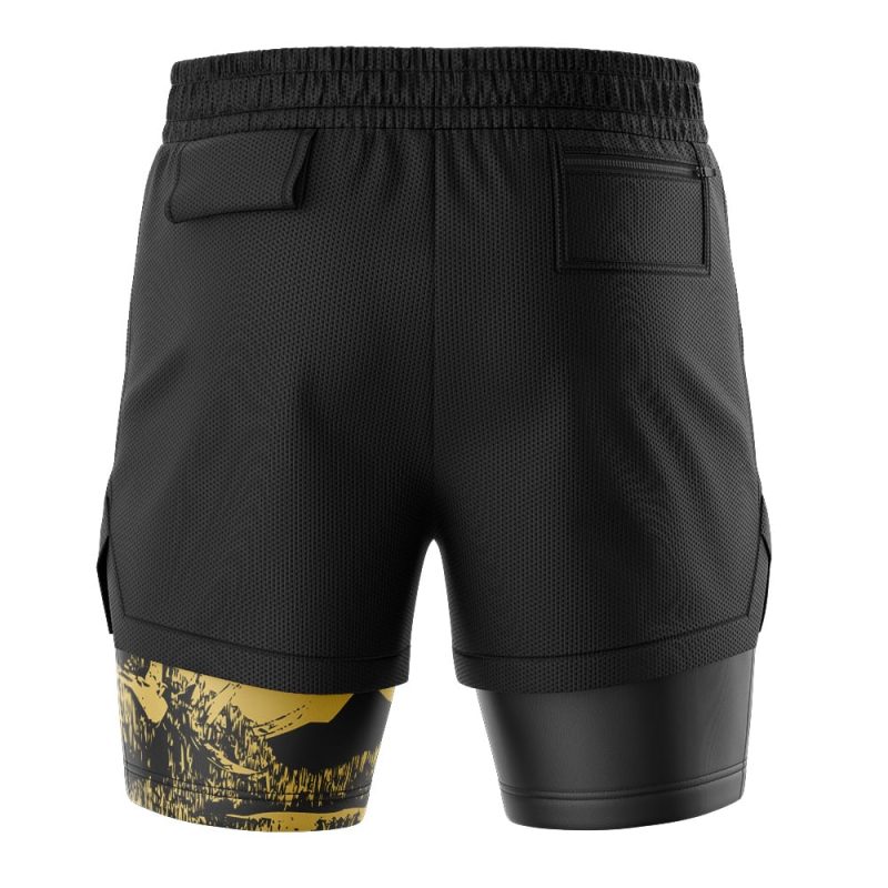 Foxnfish Black Clover 2-in-1 Performance Shorts - Image 4