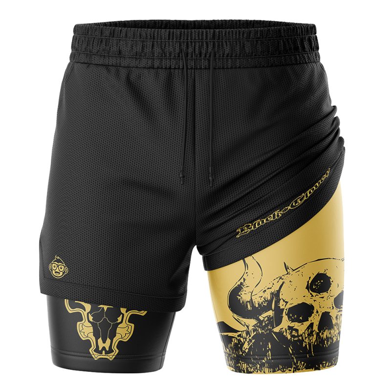 Foxnfish Black Clover 2-in-1 Performance Shorts - Image 3