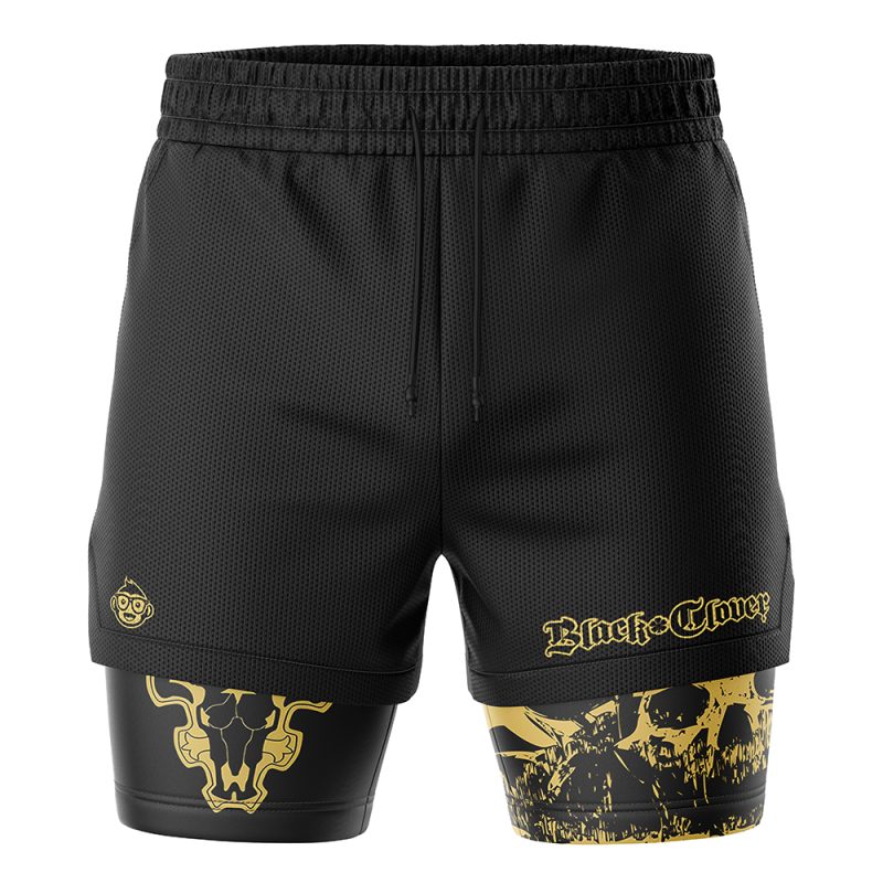 Foxnfish Black Clover 2-in-1 Performance Shorts - Image 2