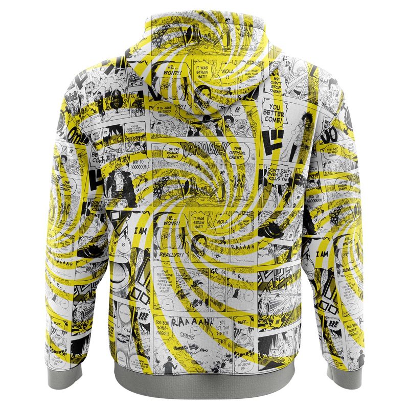 One Piece Blazing Force Luffy Hoodie - Image 2