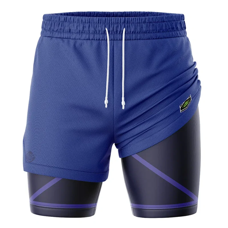 Foxnfish Blue Lock 2-in-1 Performance Shorts - Image 3