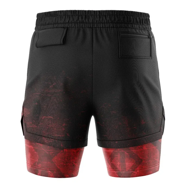 Foxnfish Brand of Sacrifice Berserk 2-in-1 Performance Shorts - Image 4