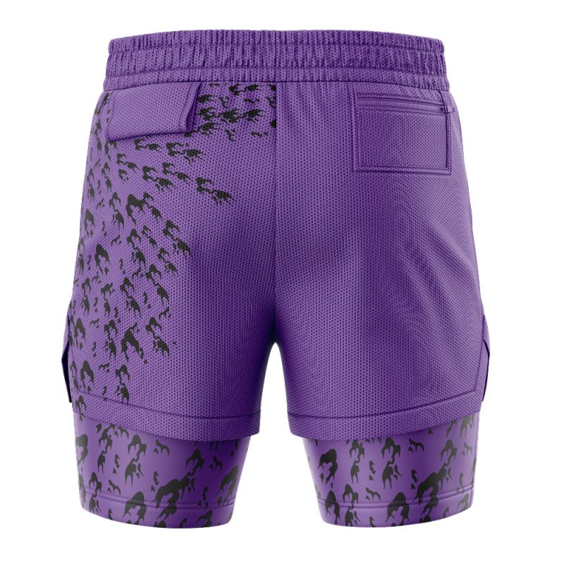 Foxnfish Curse Mark Shippuden 2-in-1 Performance Shorts - Image 4