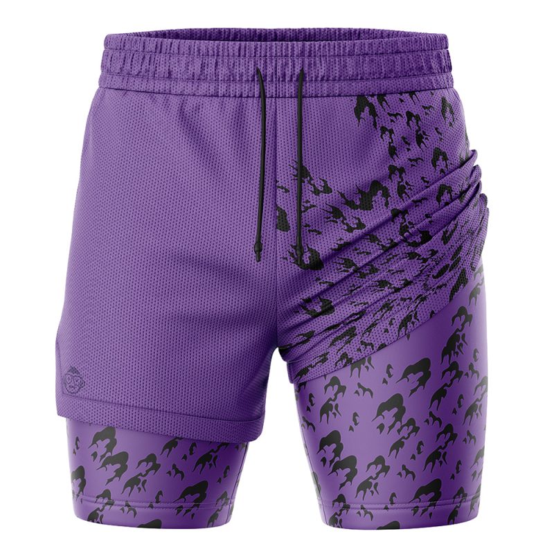 Foxnfish Curse Mark Shippuden 2-in-1 Performance Shorts - Image 3