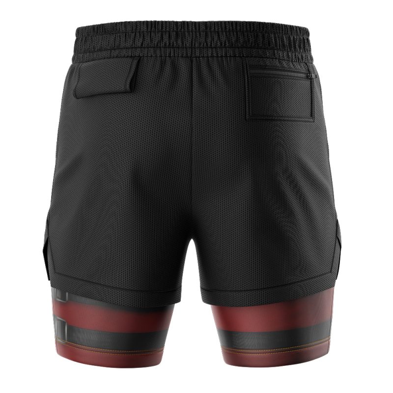 Foxnfish Deadpool Marvel Comics 2-in-1 Performance Shorts - Image 4