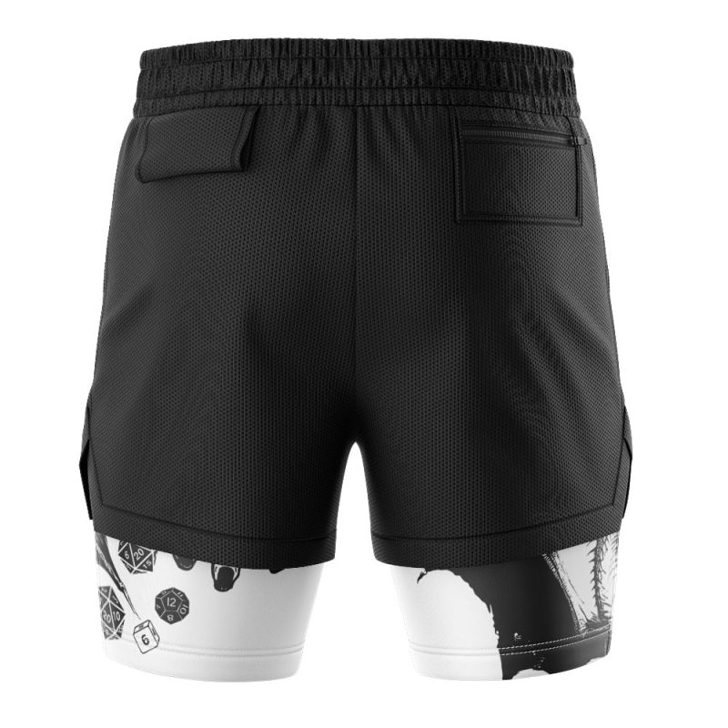 Foxnfish Dungeons & Dragons 2-in-1 Performance Shorts - Image 4