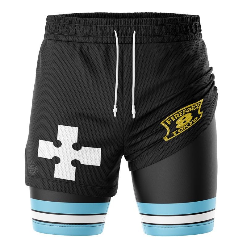 Foxnfish Company 8 Fire Force 2-in-1 Performance Shorts - Image 2