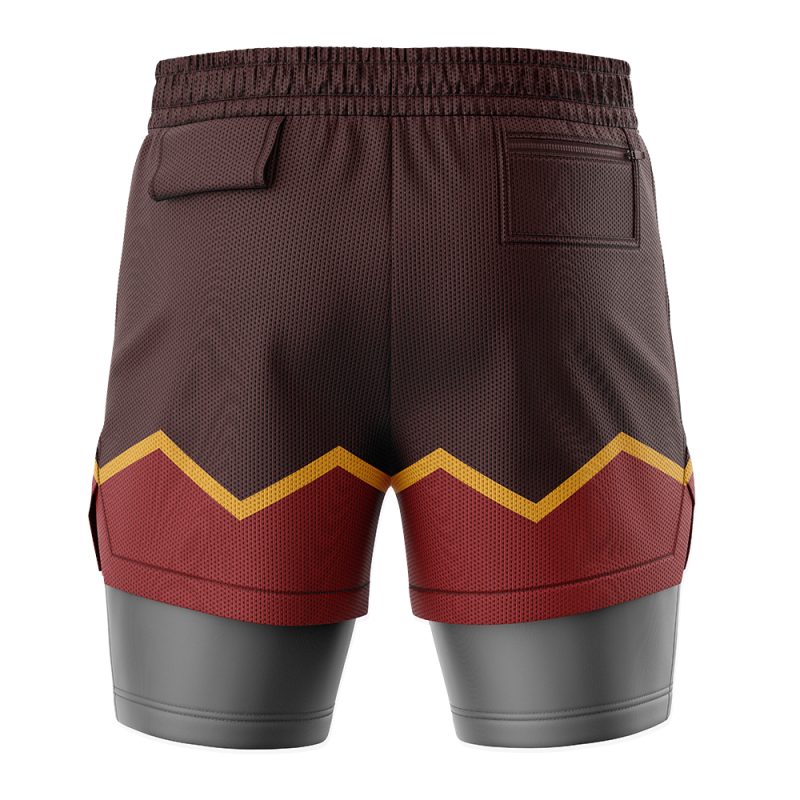 Foxnfish Firebenders Avatar 2-in-1 Performance Shorts - Image 4