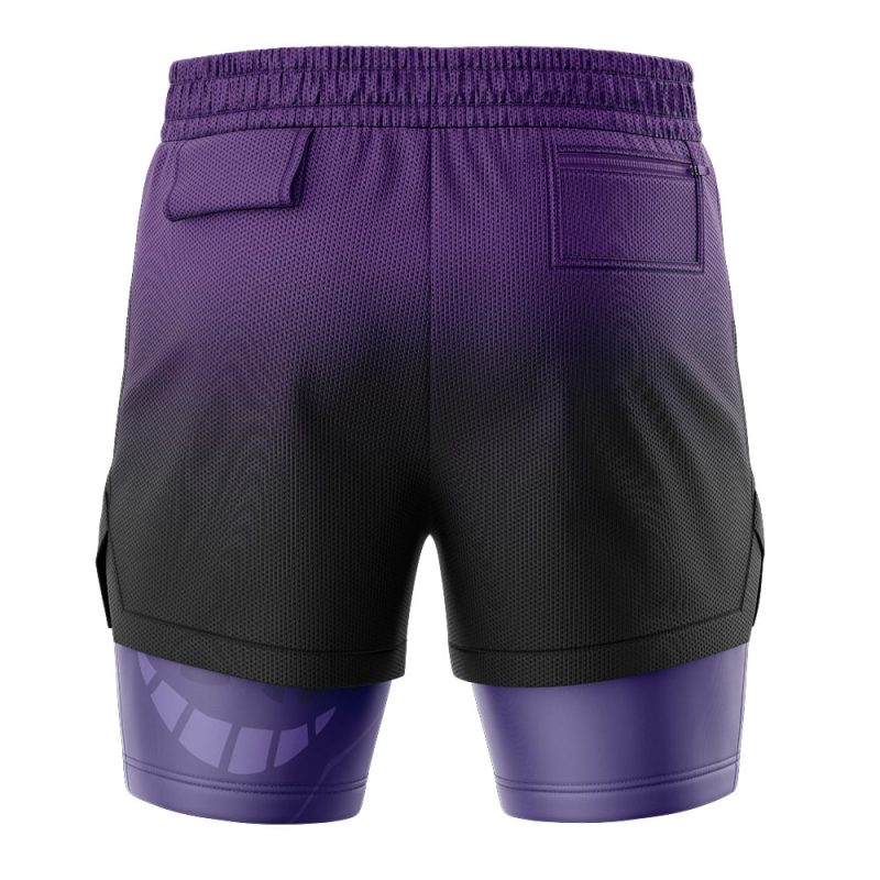 Foxnfish Gengar Pokemon 2-in-1 Performance Shorts - Image 4