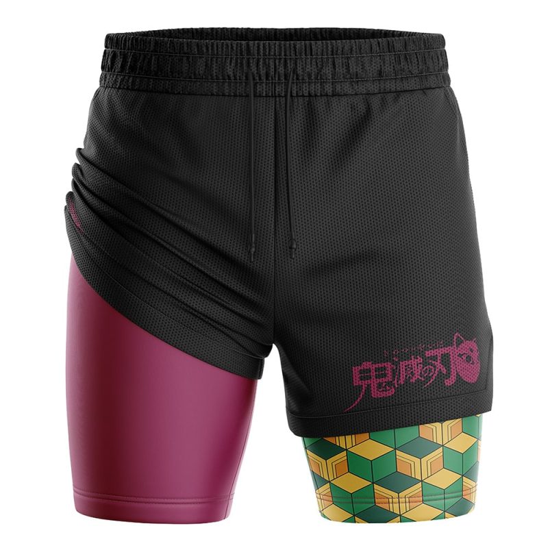 Foxnfish Giyu Tomioka Demon Slayer Performance Shorts - Image 2