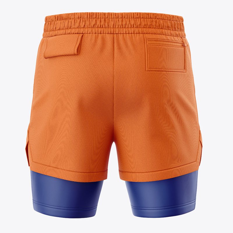 Foxnfish Goku DBZ 2-in-1 Performance Shorts - Image 4