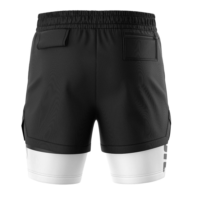 Foxnfish Grimmjow Sexta Arrancar Espada Bleach 2-in-1 Performance Shorts - Image 4