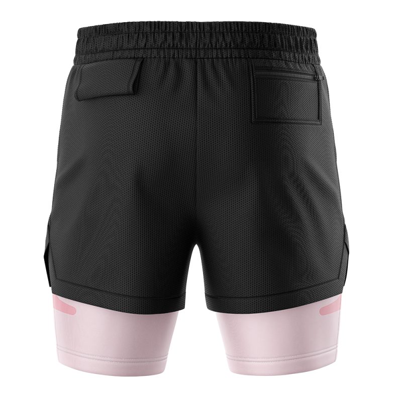 Foxnfish Kyoraku Shunsui Bleach 2-in-1 Performance Shorts - Image 4