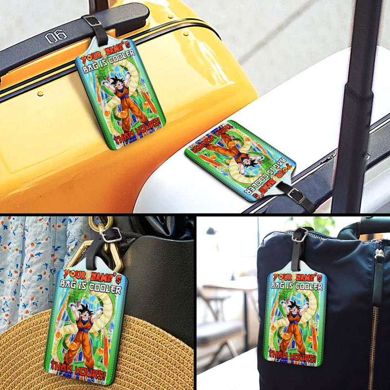 Your Bag Is Cooler Than Yours - Dragonball Personalized Luggage Tag - Image 3