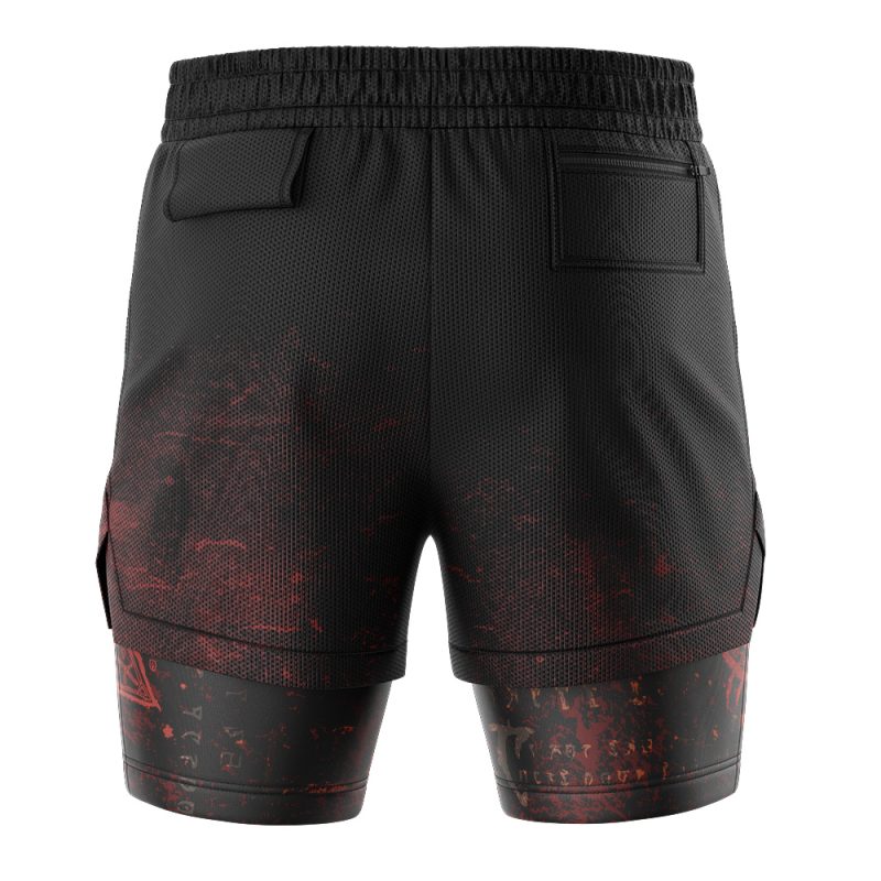 Foxnfish Mysterium Xerxes Skyrim 2-in-1 Performance Shorts - Image 4