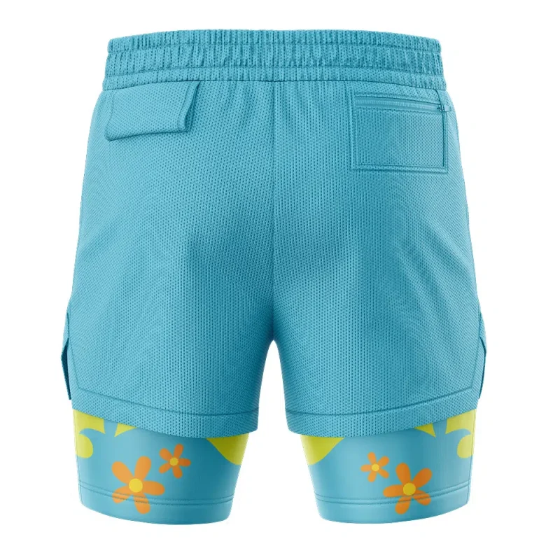 Foxnfish Mystery Machine Scooby-Doo 2-in-1 Performance Shorts - Image 4