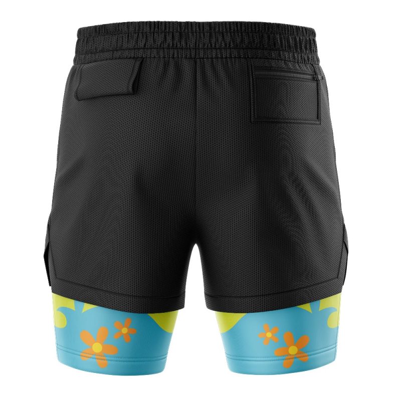 Foxnfish Mystery Machine Black Scooby-Doo 2-in-1 Performance Shorts - Image 4