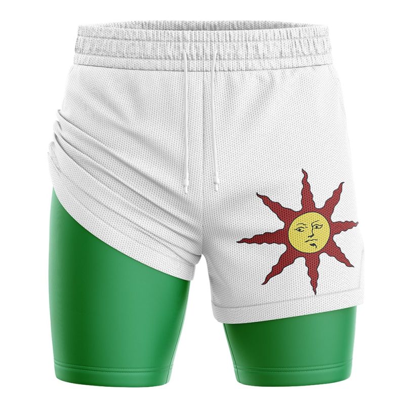 Foxnfish Praise the Sun Dark Souls Performance Shorts - Image 3