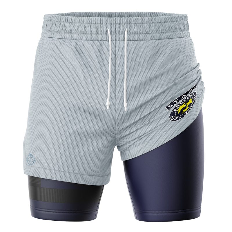 Foxnfish STARS Resident Evil 2-in-1 Performance Shorts - Image 3