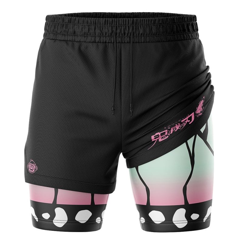 Foxnfish Shinobu Kocho Demon Slayer Performance Shorts - Image 3