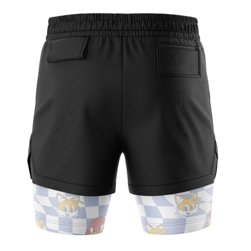 Foxnfish Sonic the Hedgehog 2-in-1 Performance Shorts - Image 4