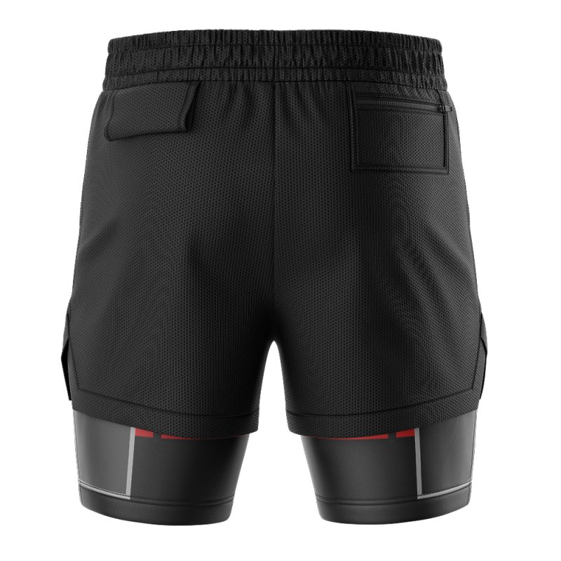 Foxnfish Sora Kingdom Hearts 2-in-1 Performance Shorts - Image 4