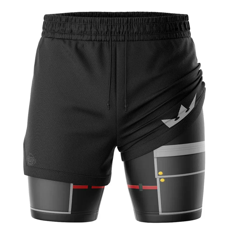 Foxnfish Sora Kingdom Hearts 2-in-1 Performance Shorts - Image 3