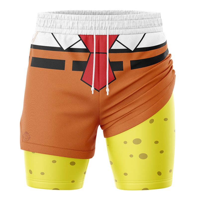 Foxnfish SpongeBob Squarepants 2-in-1 Performance Shorts - Image 3