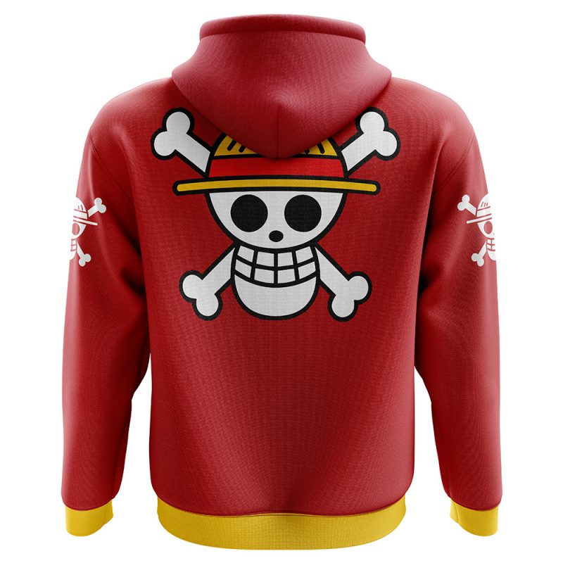 Straw Hats Luffy One Piece Hoodie - Image 2