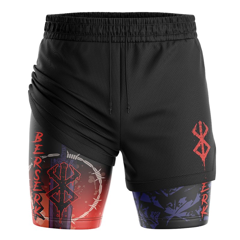 Foxnfish Struggler Berserk 2-in-1 Performance Shorts - Image 3