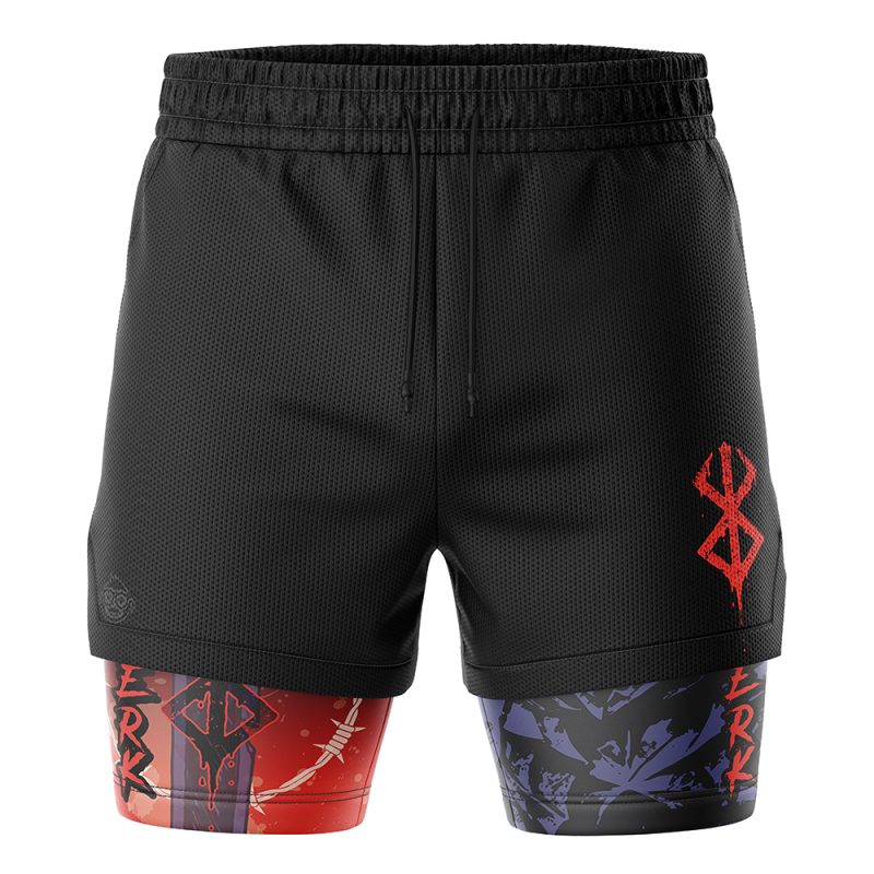 Foxnfish Struggler Berserk 2-in-1 Performance Shorts - Image 2