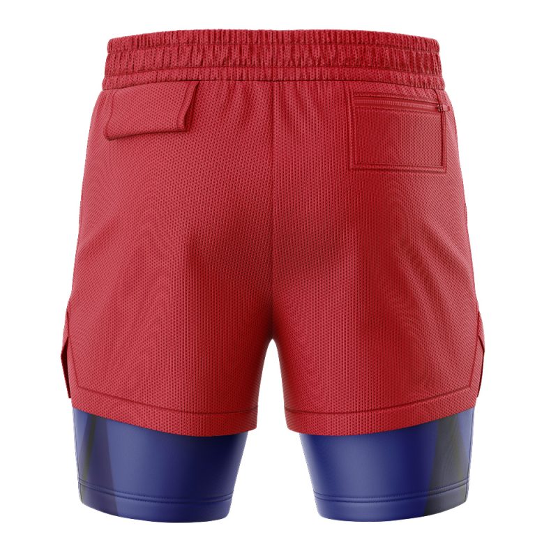 Foxnfish Superman DC Comics 2-in-1 Performance Shorts - Image 4