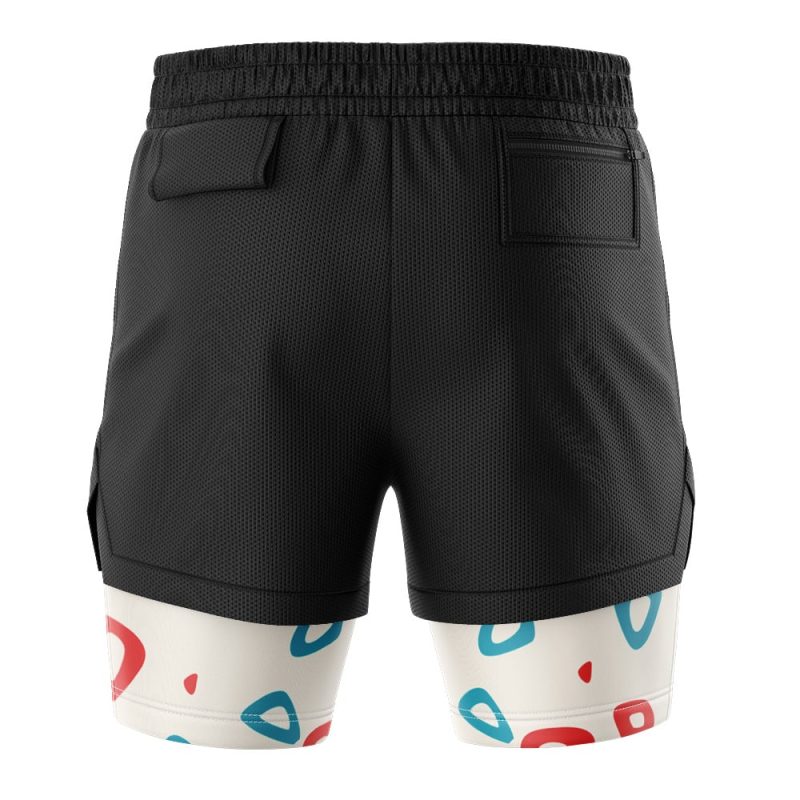 Foxnfish Togepi Pokemon 2-in-1 Performance Shorts - Image 4