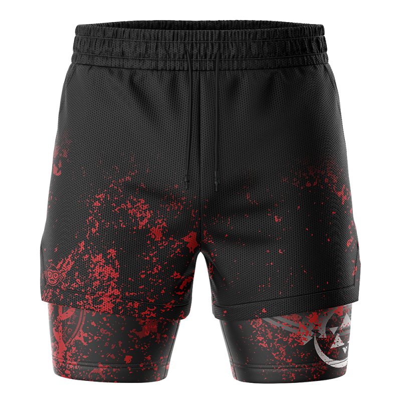 Foxnfish Transmutation Circle Fullmetal Alchemist 2-in-1 Performance Shorts - Image 2