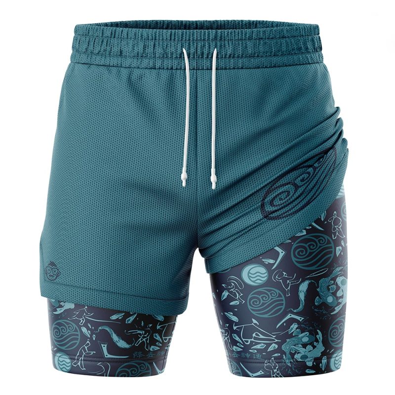 Foxnfish Water Tribe Avatar 2-in-1 Performance Shorts - Image 3