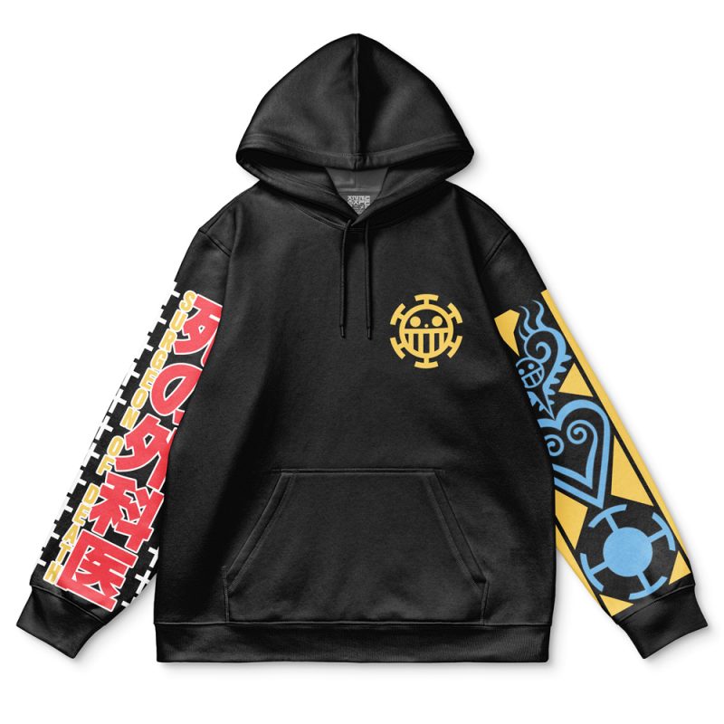 Trafalgar D. Law V2 One Piece Streetwear Hoodie - Image 2