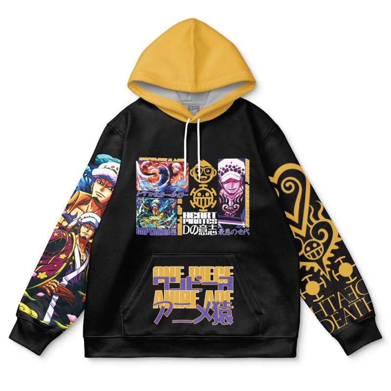 Trafalgar D. Law V4 One Piece Streetwear Hoodie - Image 2