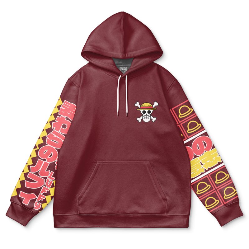 Monkey D. Luffy V2 One Piece Streetwear Hoodie - Image 2