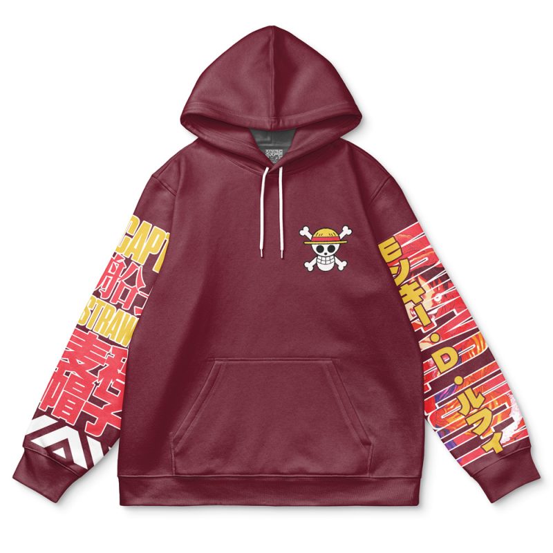 Monkey D. Luffy V3 One Piece Streetwear Hoodie - Image 2