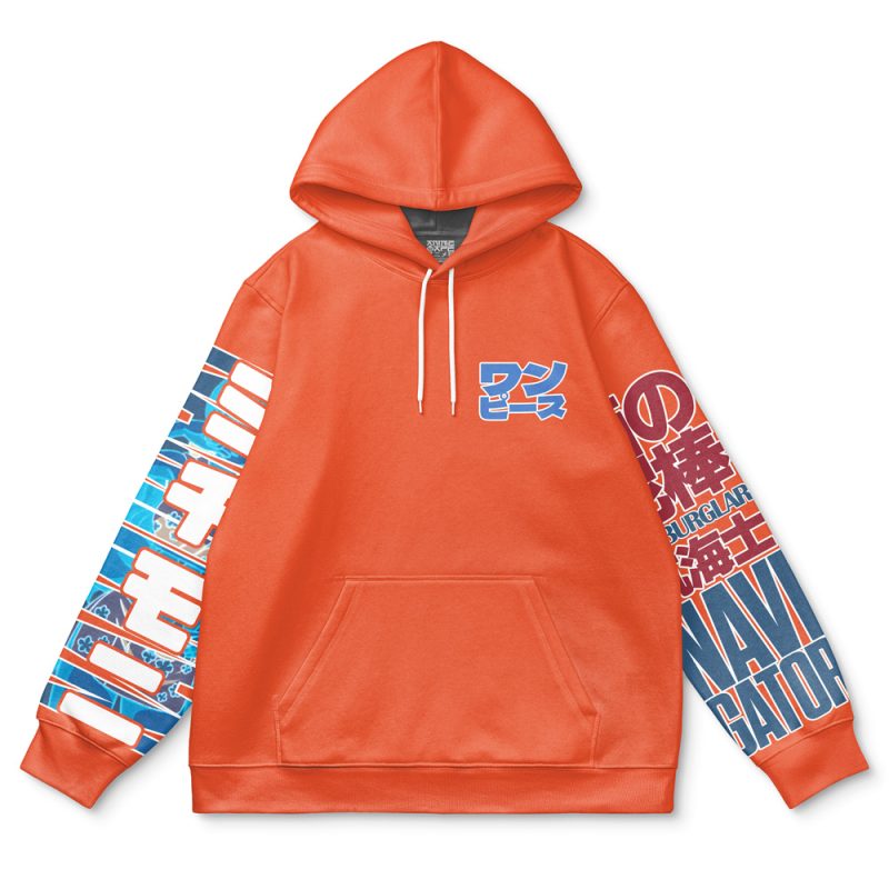 Nami V2 One Piece Streetwear Hoodie - Image 2