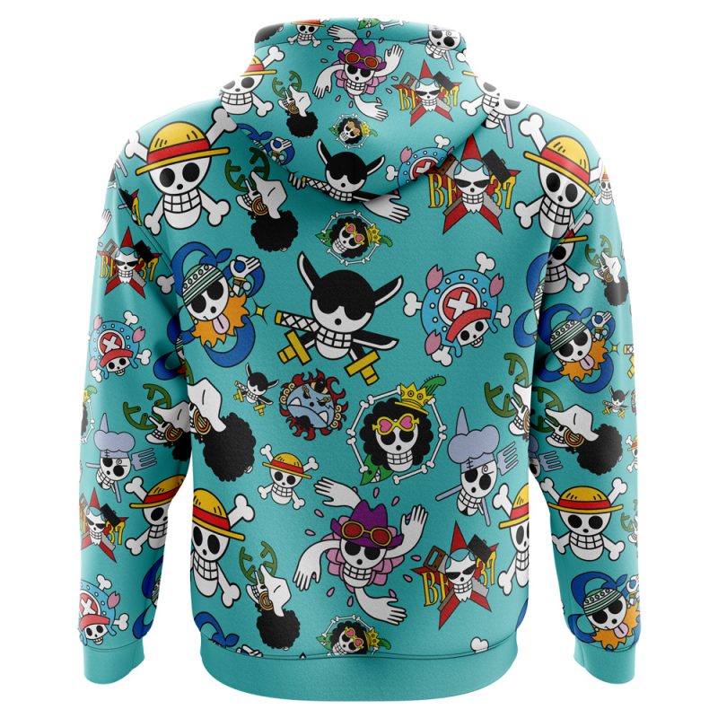 Strawhats Jolly Roger One Piece Hoodie - Image 3