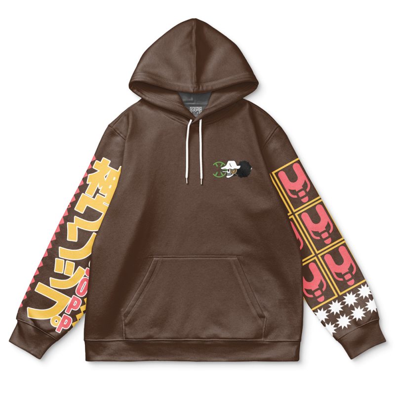 Usopp One Piece Streetwear Hoodie - Image 2